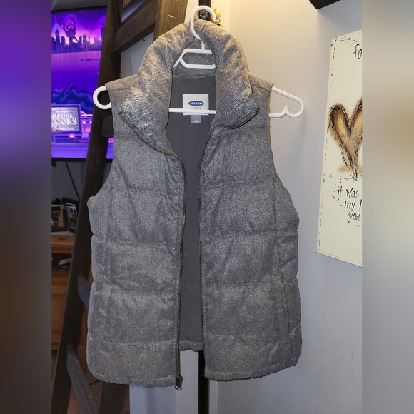 Ladies Old Navy Vest (Grey) (Size Small) - Picture 4 of 4